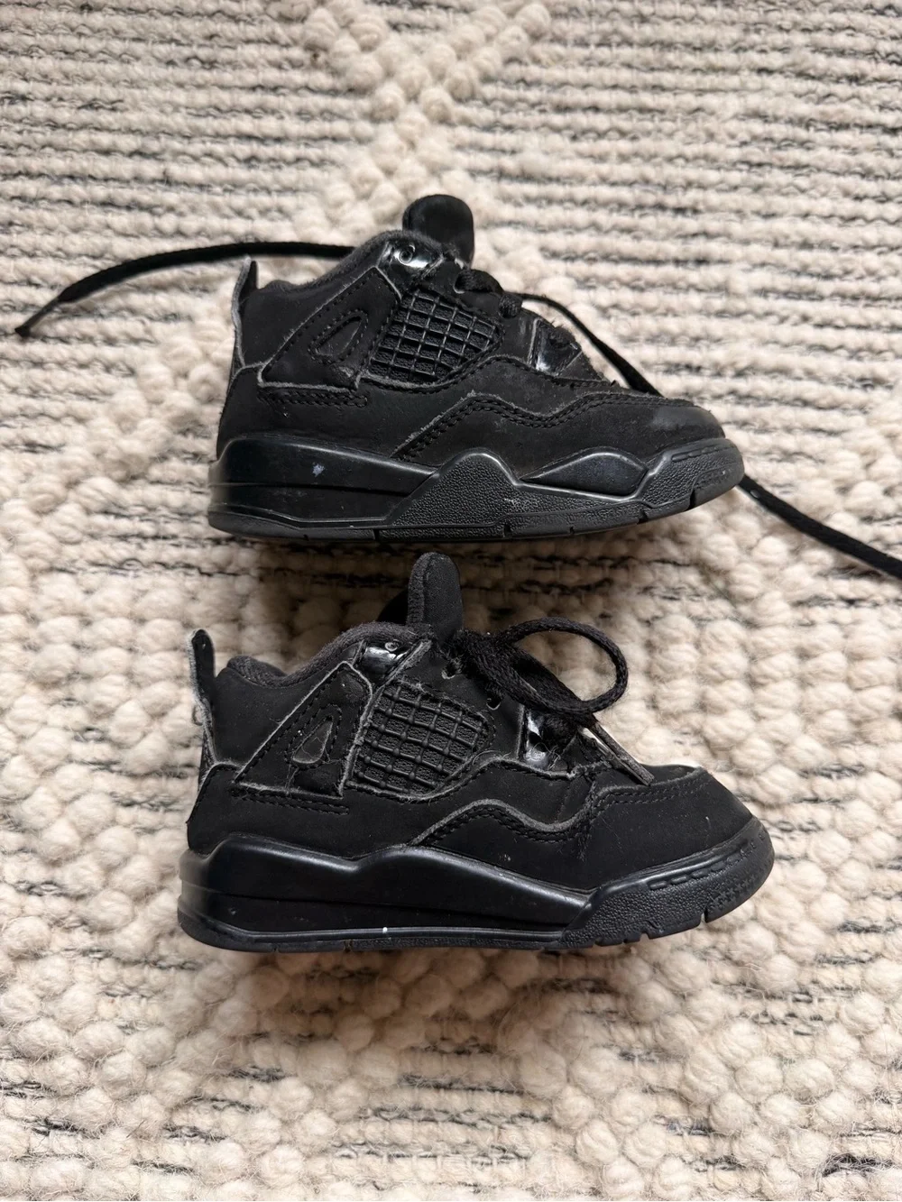 Nike Kids Black Jumpman Basketball Sneakers